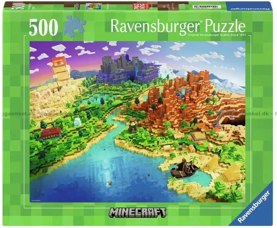 Skaffa nu - Minecrafts värld, 500 bitar
