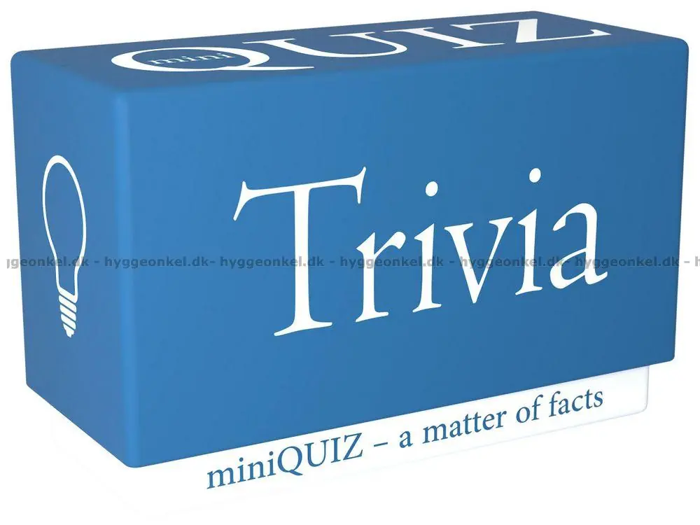 Favorit hos kunderna | MiniQuiz Trivia - Engelska