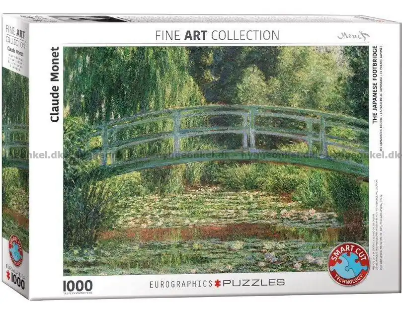 Monet Den japanska gångbron, 1000 bitar | Precis inkommet