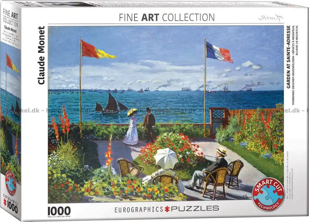 Monet Garden at Saint-Adresse, 1000 bitar | Kampanjpris
