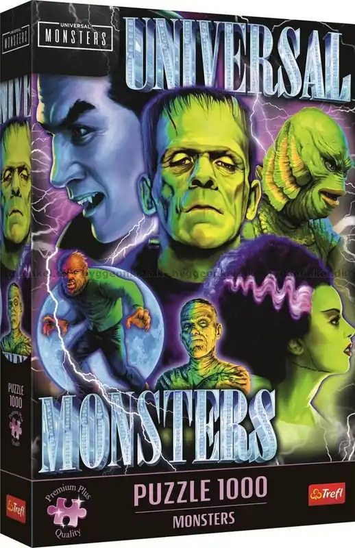 Monster från filmens värld, 1000 bitar - Dagens erbjudande