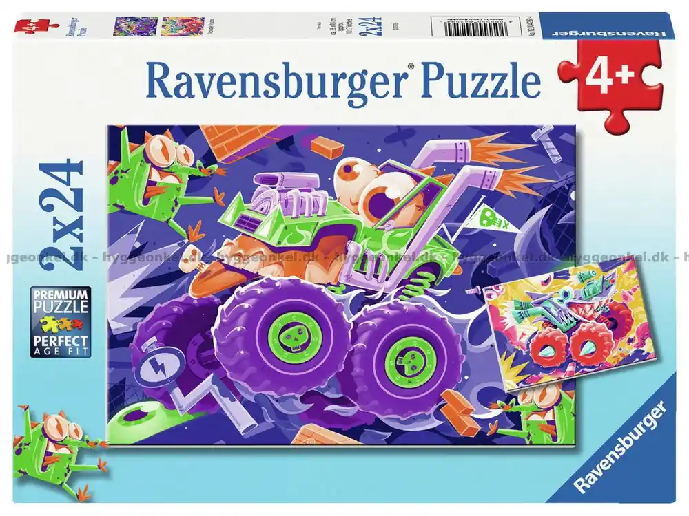Kanonpris | Monstertruckar, 2x24 bitar