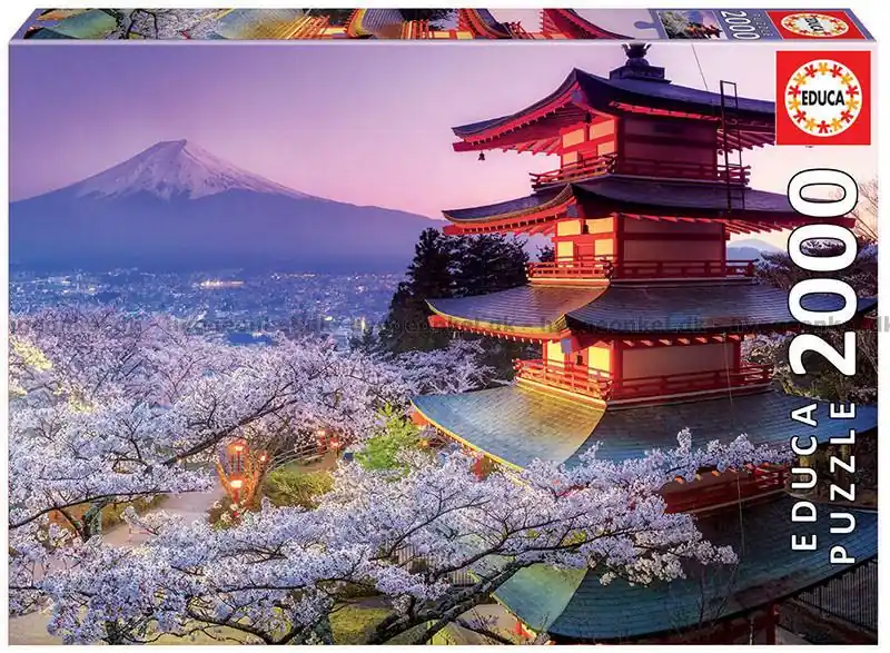 Mount Fuji, Japan, 2000 bitar - Endast idag