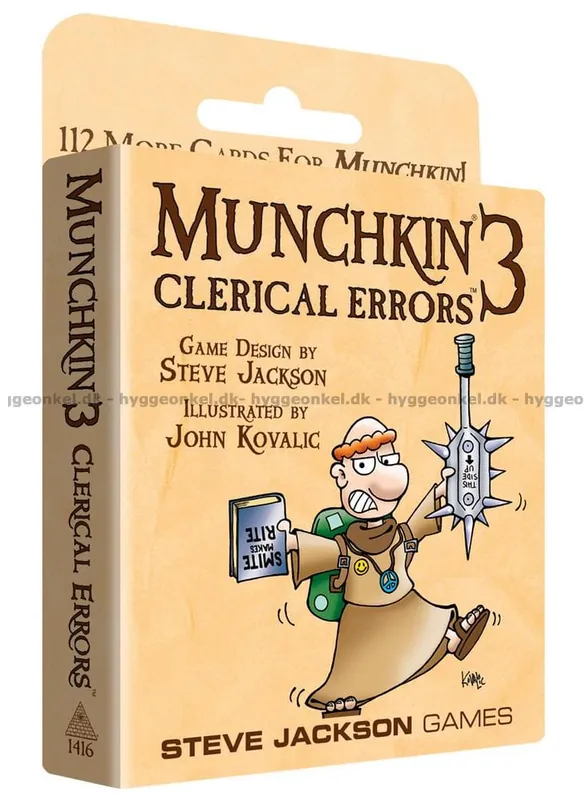 Premiumkvalitet | Munchkin 3 Clerical Errors