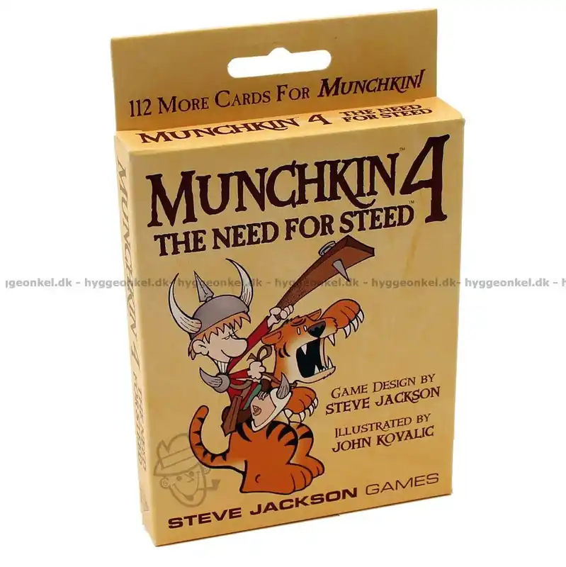 Beställ nu | Munchkin 4 The Need for Steed