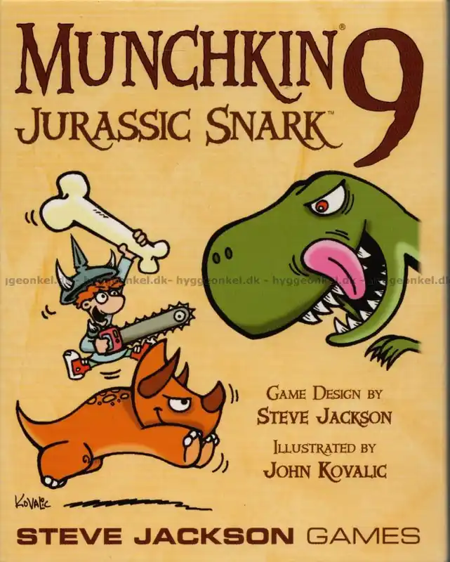 Dagens deal - Munchkin 9 Jurassic Snark