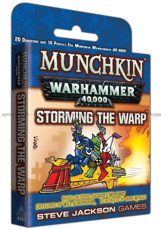 Munchkin Warhammer 40.000 Storming the Warp | Fyndpris