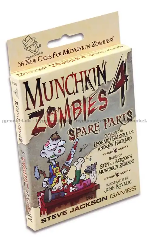 Beställ online | Munchkin Zombies 4 Spare Parts