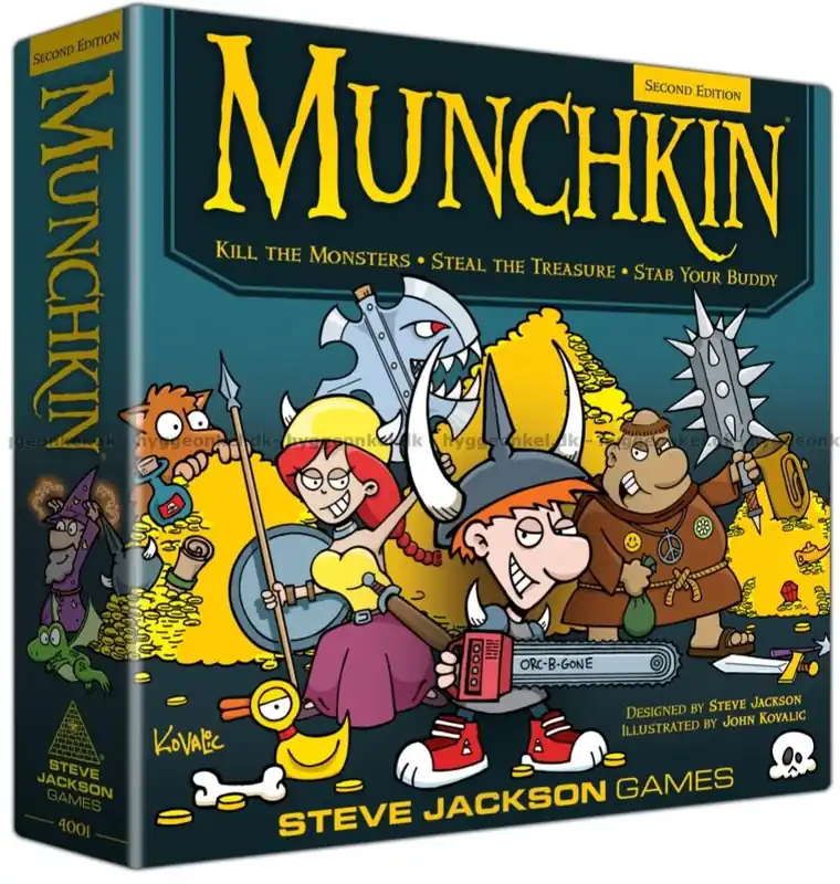 Munchkin Deluxe 2nd edition - Precis inkommet