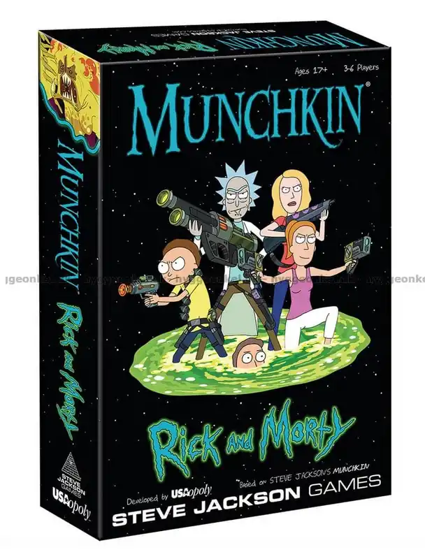 Munchkin Rick and Morty | Expressleverans