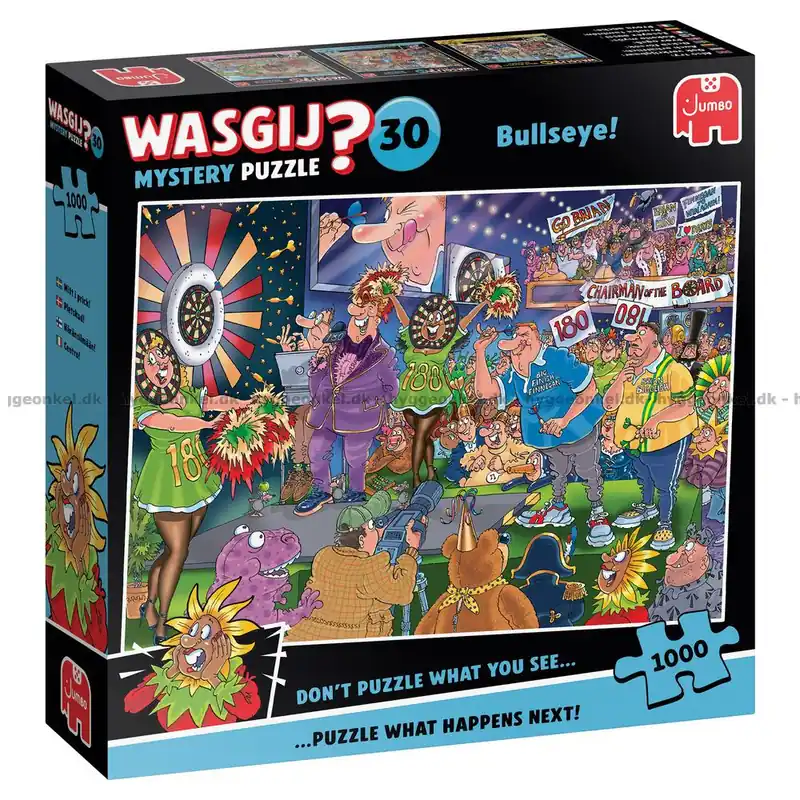 Mystery 30 Bullseye!, 1000 bitar - Ny lansering