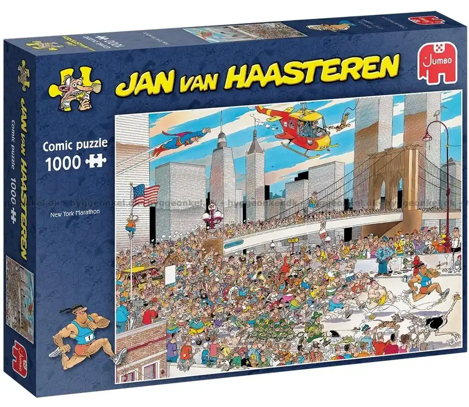 Riktigt fynd - New York maraton, 1000 bitar