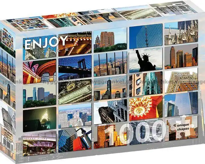 Populär - New York Stadens puls, 1000 bitar