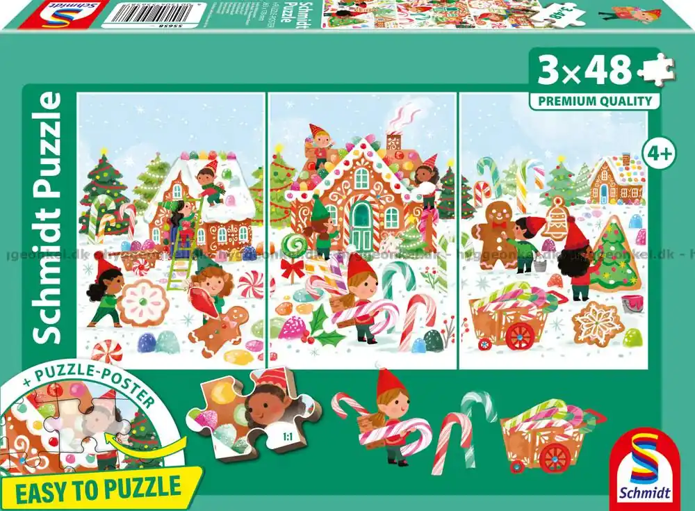 Outlet | Nissarnas juleäventyr, 3x48 bitar