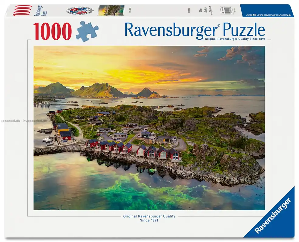 Premiumkvalitet - Norge Lofoten, 1000 bitar