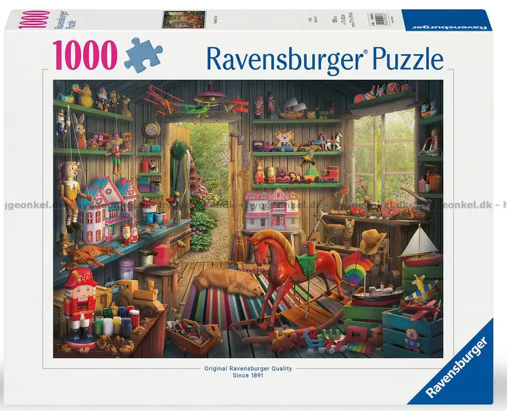 Försäljningssuccé - Nostalgiska leksaker, 1000 bitar