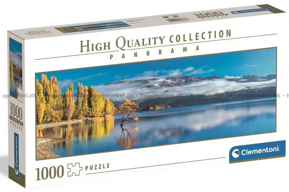 Endast idag | Nya Zeeland Wanaka-sjön, Panorama, 1000 bitar