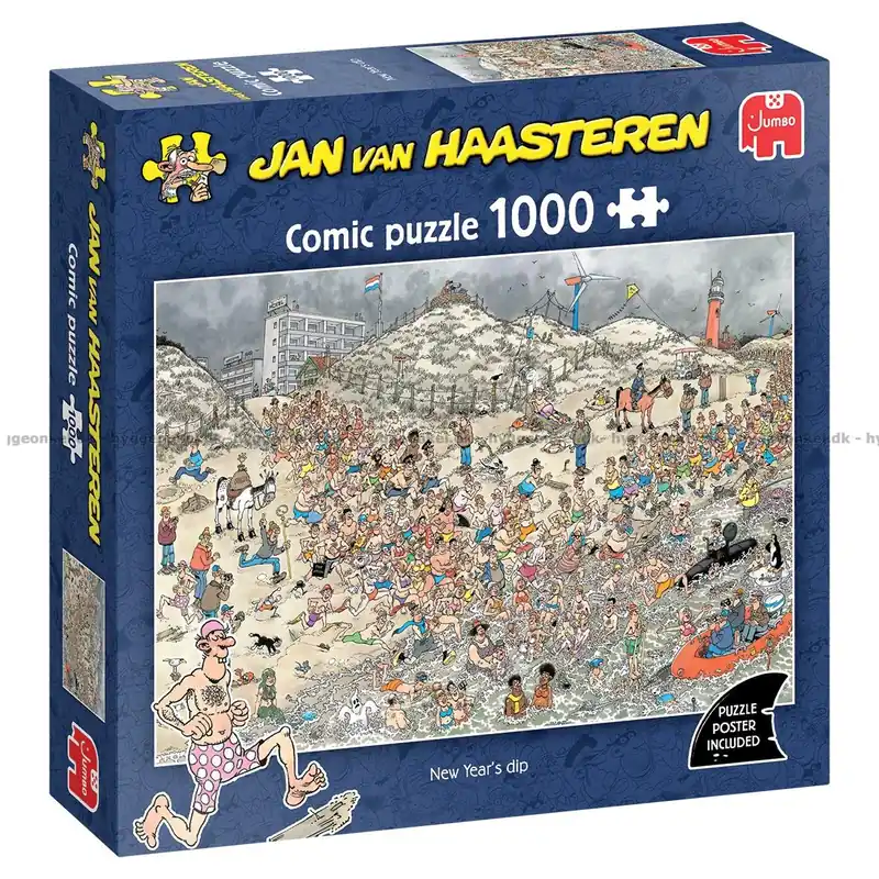 Få kvar i lager - Nyårs doppet, 1000 bitar