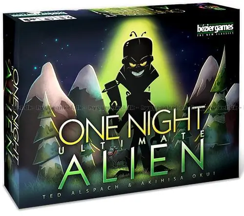 Kan beställas online | One Night Ultimate Alien