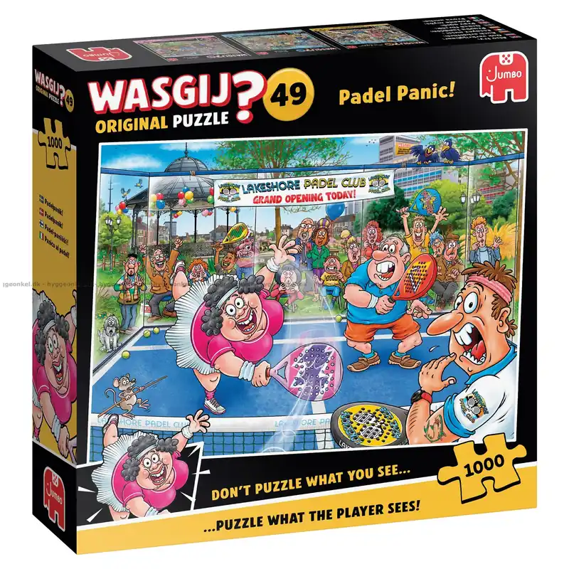 Original 49 Padelkaos på banan, 1000 bitar | Handla online