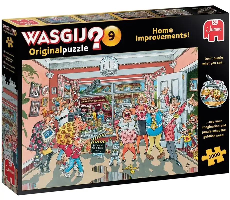 Original 9 Förbättringar av huset, 1000 bitar | Nyligen tillagt