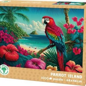 Papegojans paradis, 1000 bitar | Kanonpris