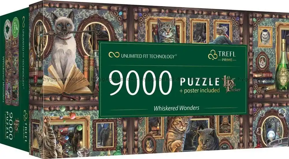 Kanonerbjudande | Parker Magiska katter och mystisk konst, 9000 bitar
