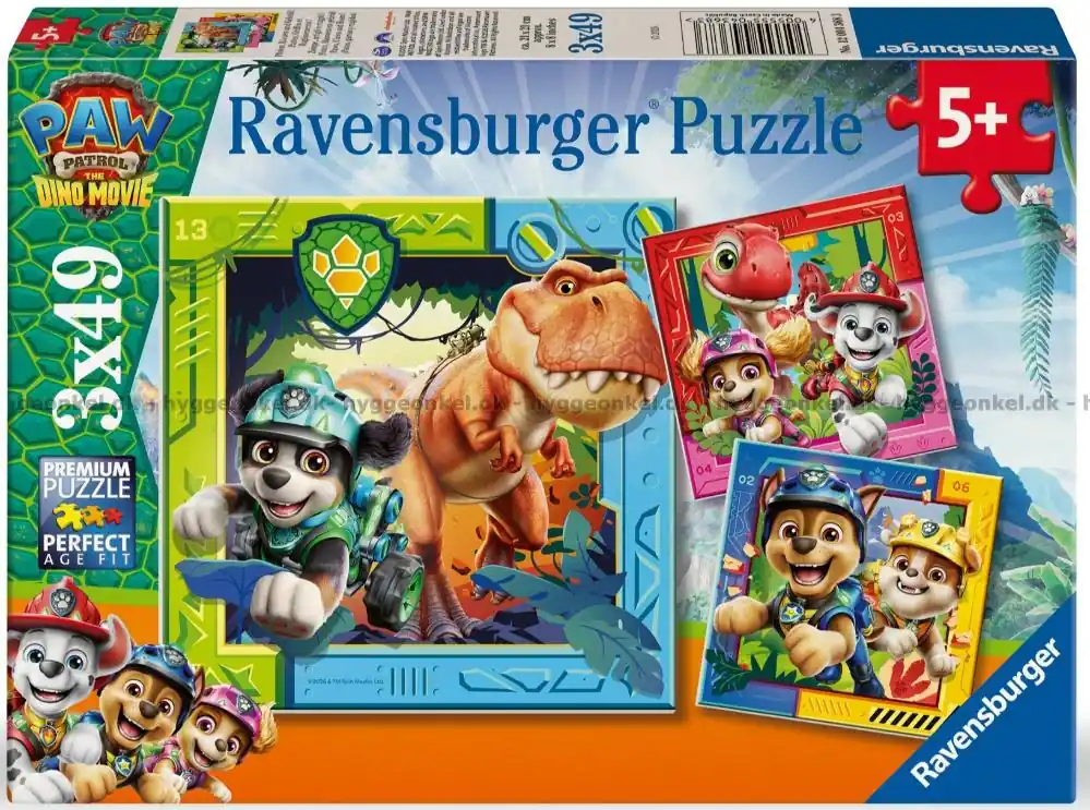 Paw Patrol Dino Filmen, 3x49 bitar - Deal