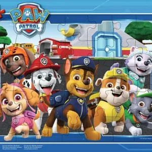 Bästa pris | Paw Patrol På äventyr - Rampussel, 33 bitar
