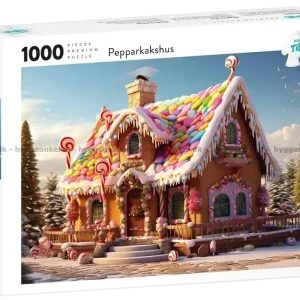 Hög kvalitet | Pepparkakshuset, 1000 bitar