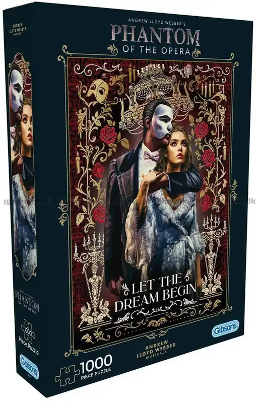 Precis inkommet - Phantom of the Opera, 1000 bitar