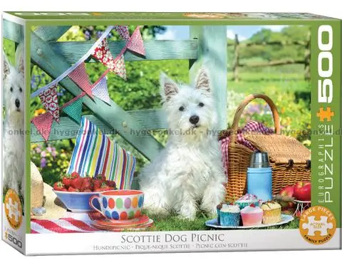 Picnic Skotsk terrier, 500 bitar | Försäljningssuccé