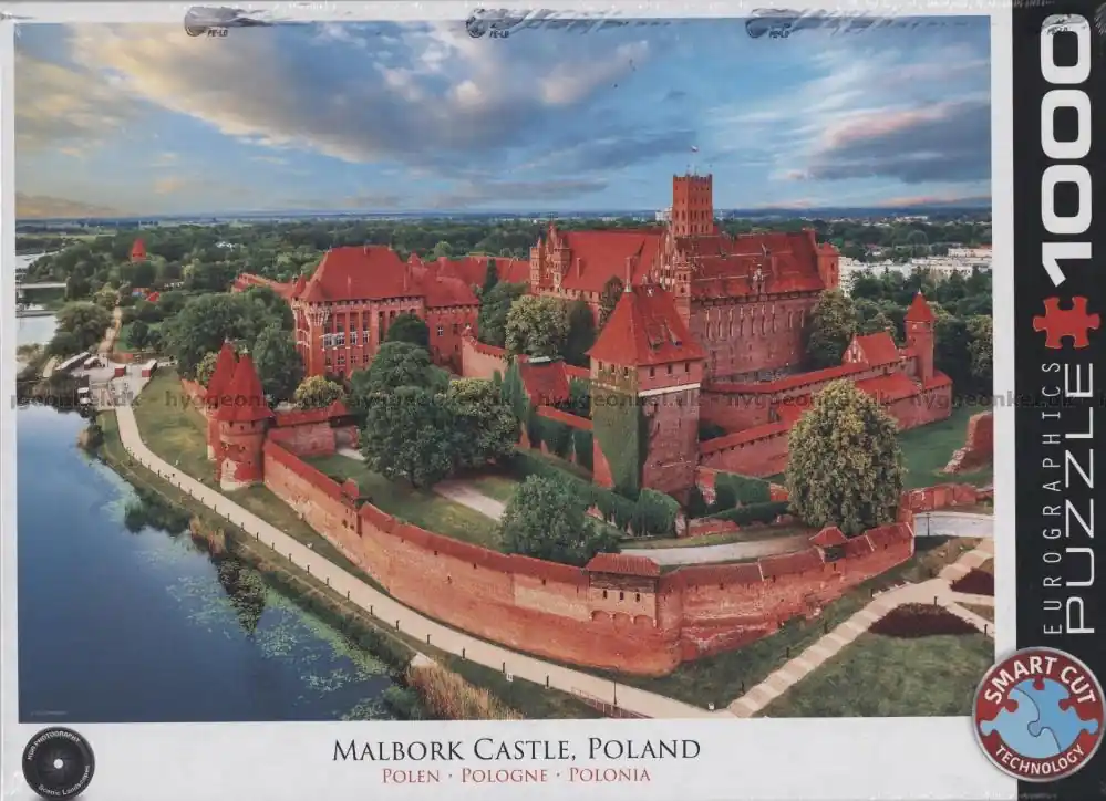 Kanonerbjudande - Polen Malbork slott, 1000 bitar