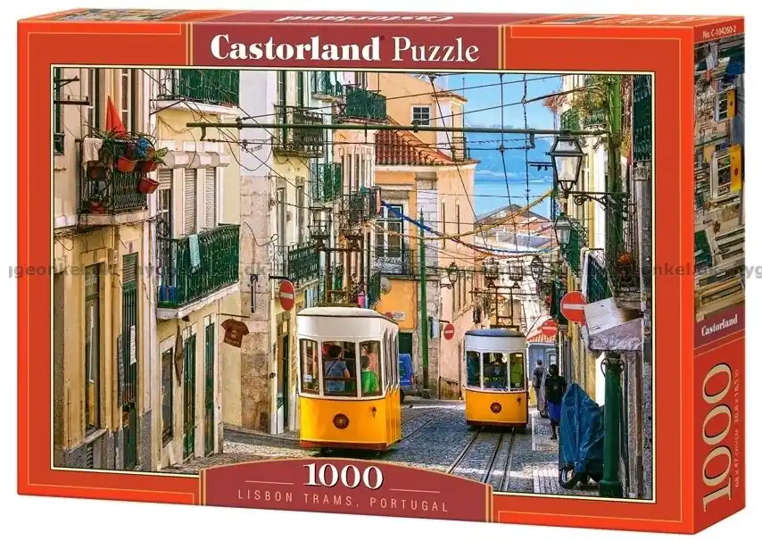 Portugal Spårvagn i Lissabon, 1000 bitar - Finns nu