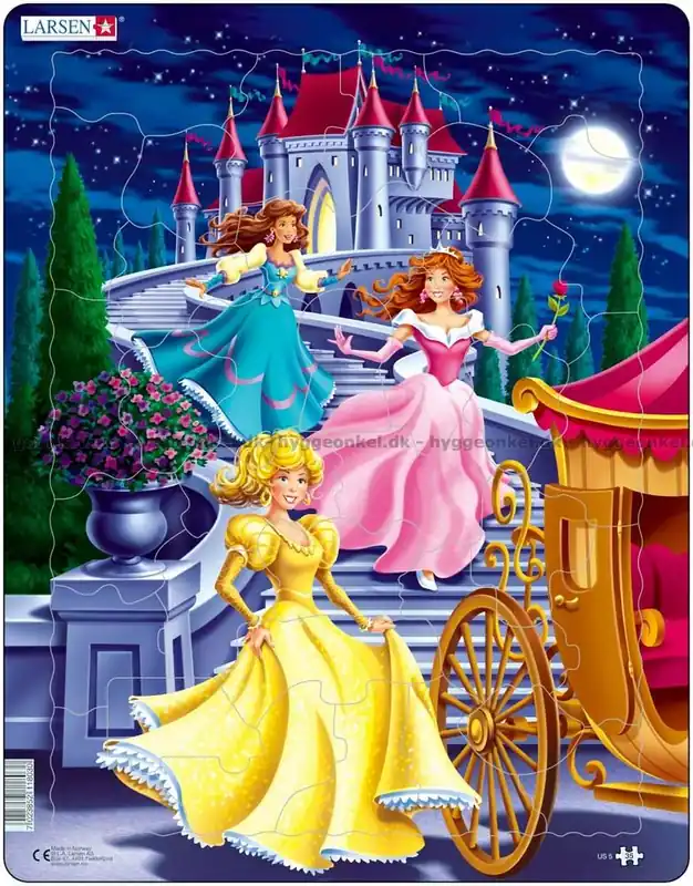 Rea - Prinsessor - Rampussel, 35 bitar