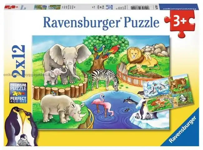 Tryggt köp | På zoo, 2x12 bitar
