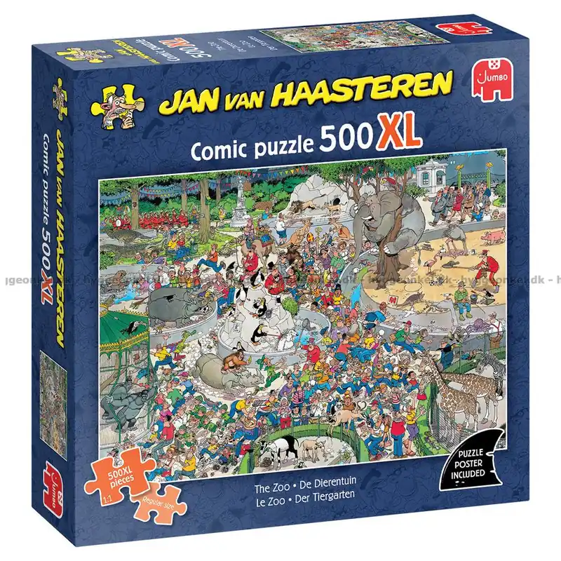 På zoo, 500 bitar | Finns tillgänglig