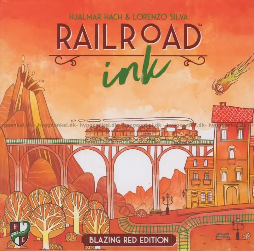 Railroad Ink Blazing Red - Nyligen lanserat