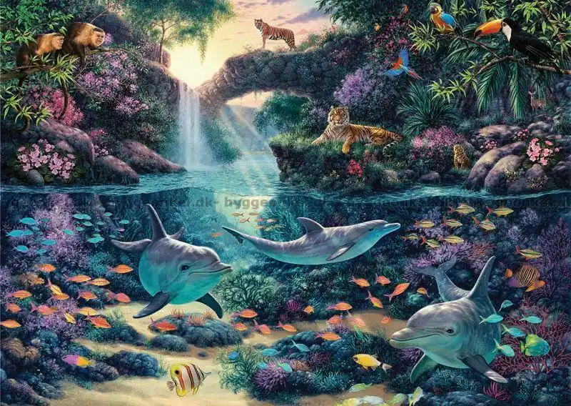 Read Djungelparadiset, 3000 bitar | Kundfavorit
