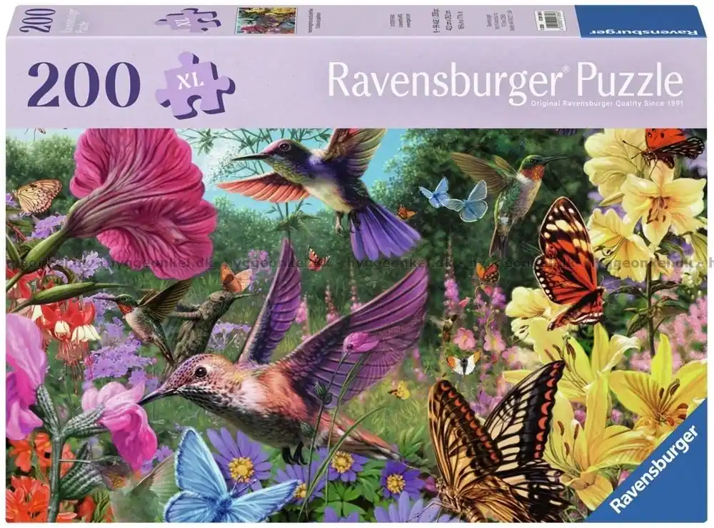 Dagens erbjudande | Read Kolibrier och fjärilar, 200 bitar