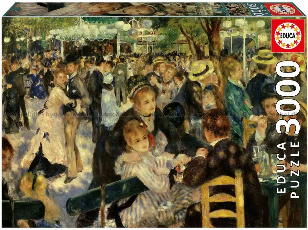 Spara mer | Renoir Bal du Moulin de la Galette, 3000 bitar