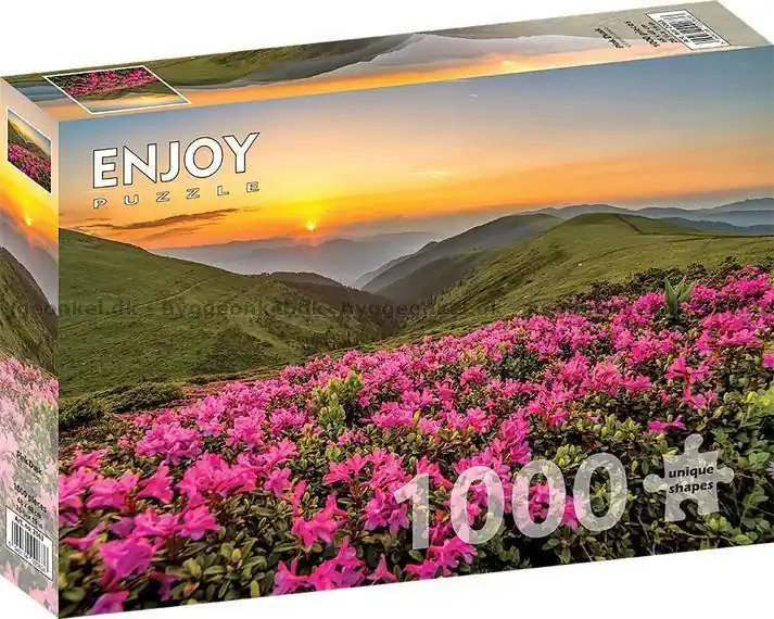 Populärt just nu | Rhododendron i kvällsglöd, 1000 bitar