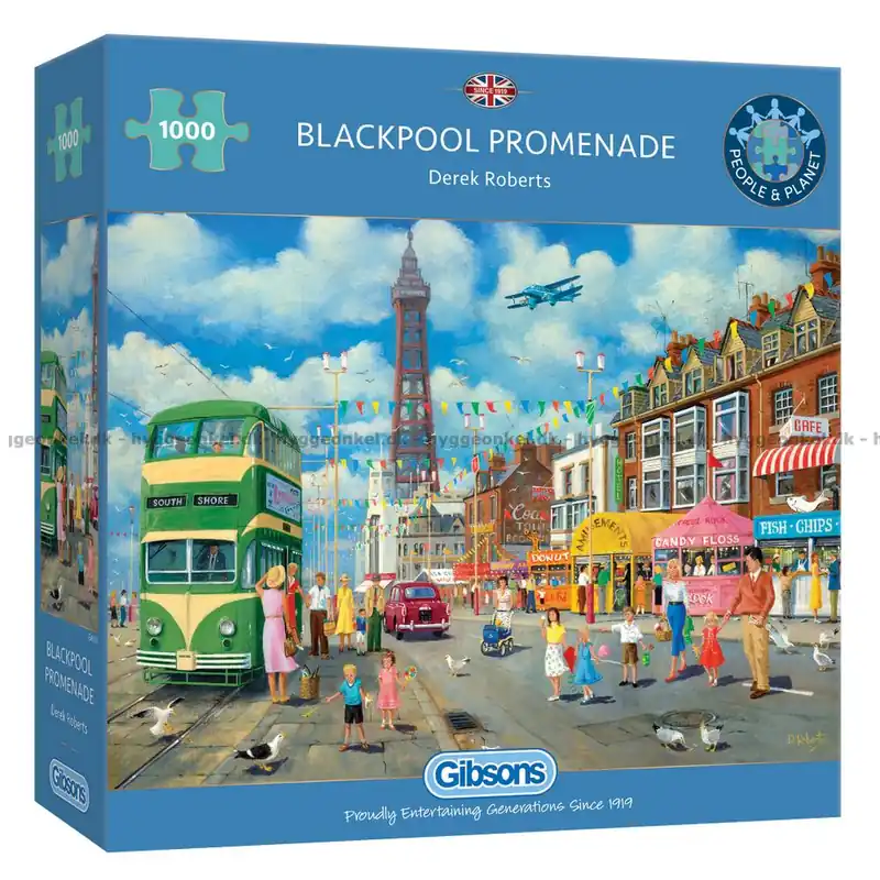 Roberts Vackra Blackpool, 1000 bitar | Fabrikspris