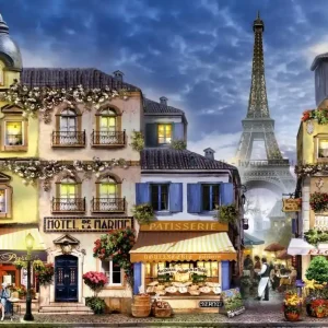 Robinson Aftonstämning i Paris, 1000 bitar | Sänkt pris