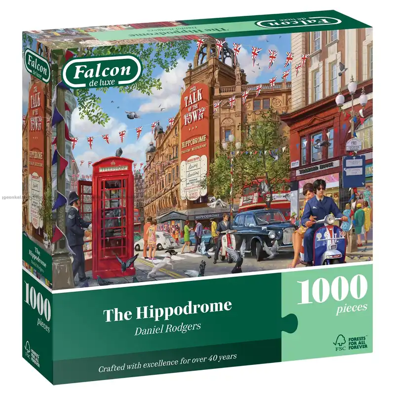 Rodgers Hippodromen i London, 1000 bitar - Kampanj
