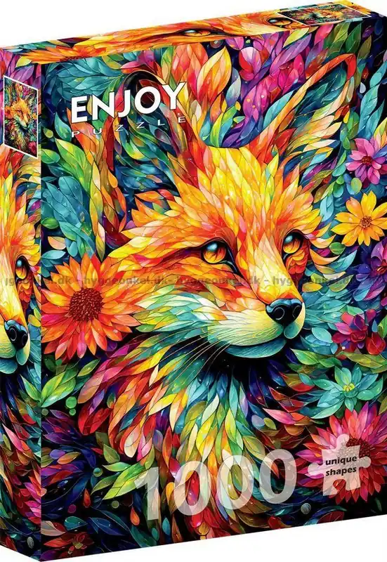 Räv i blomstermagi, 1000 bitar | Rea