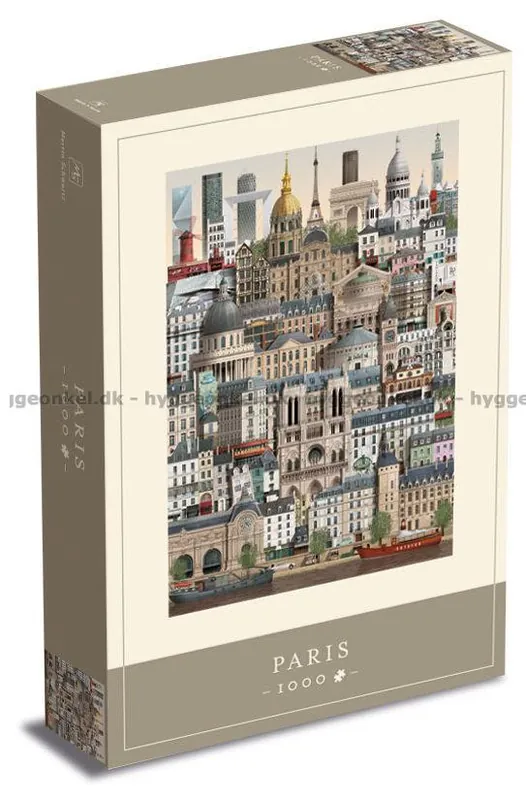 Snabb leverans - Schwartz Paris, 1000 bitar