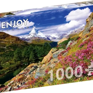 Storsäljare - Schweiz Matterhorn på sommaren, 1000 bitar