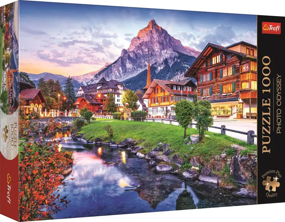 Schweiz Stugan i Alpernas hjärta, 1000 bitar | Kundernas favorit