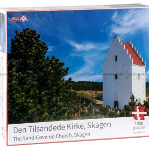 Mycket populär | Sevärdhet i Danmark Skagen - Sankt Laurentii kyrka, 1000 bitar